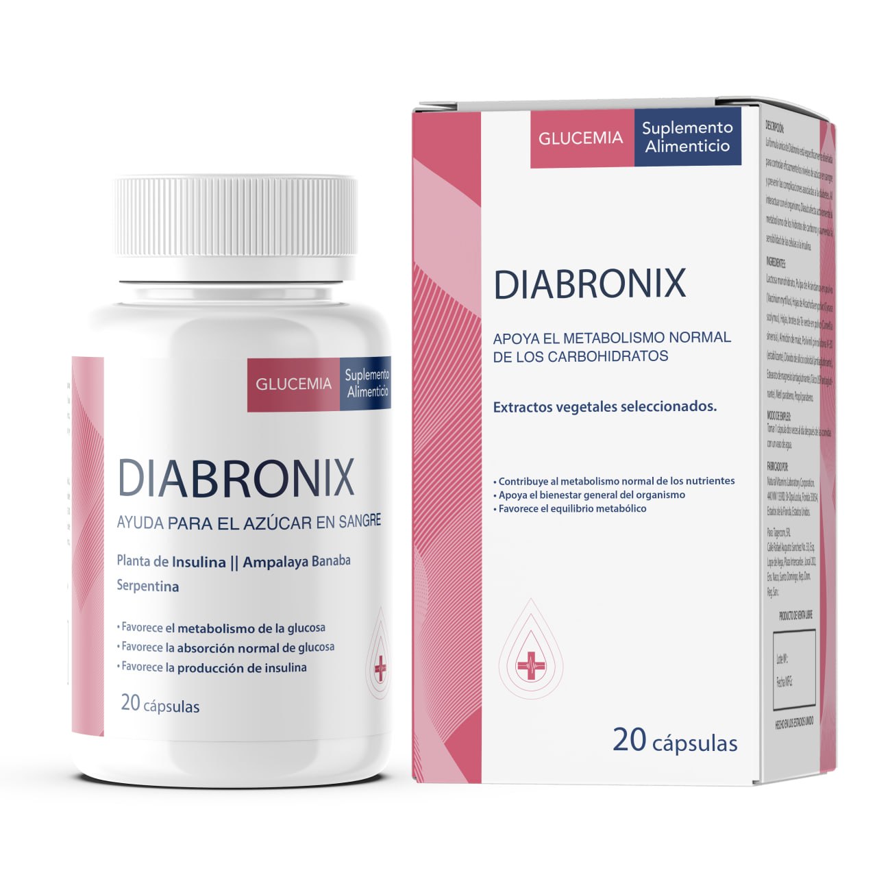 Diabronix cápsulas